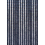 Rand Distressed Ticking Stripe Machine-washable Area Rug