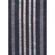 Vichy Geometric Striped Machine-washable Area Rug