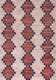 Timantii Modern Trellis Kilim Area Rug