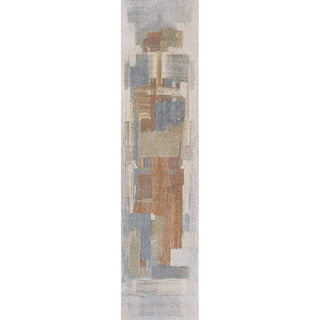 Weaver Abstract Coastal Watercolor Machine-washable Area Rug