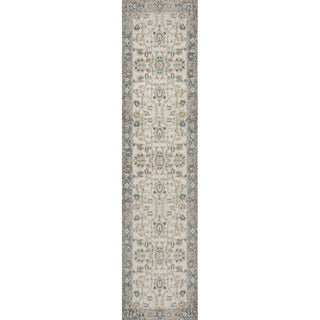 Hiero Persian Border Low-Pile Machine-Washable Area Rug
