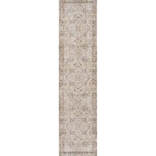 Koda Vintage Native American Medallion Machine-washable Area Rug