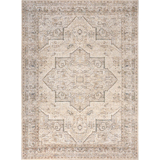 Koda Vintage Native American Medallion Machine-washable Area Rug