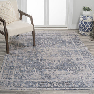 Shaii Global Medallion Low-Pile Machine-Washable Area Rug