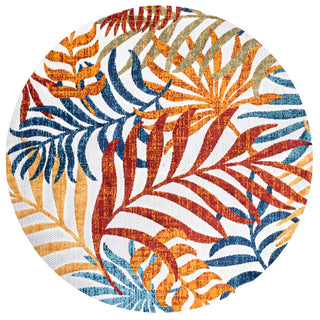 Tropics Palm Leaves Indoor/outdoor Area Rug