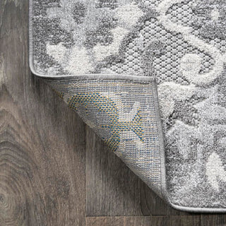Lucena Modern Medallion High-low Indoor/outdoor Area Rug
