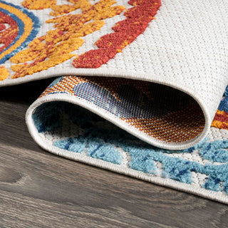 Circus Medallion High-low Indoor/outdoor Area Rug