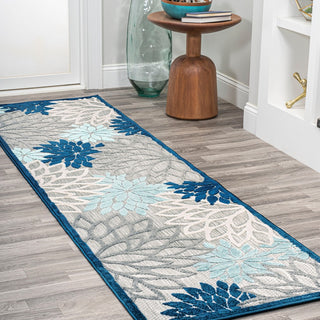 Minori Floral High-low Area Rug