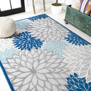 Minori Floral High-low Area Rug