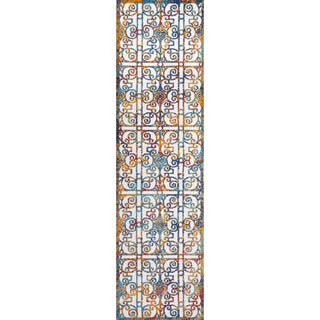 Cetara Ornate Trellis Indoor/outdoor Area Rug