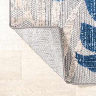 Monstera Tropical Leaf High-low Indoor/outdoor Area Rug - JONATHAN Y