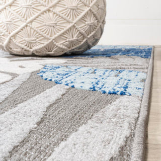 Monstera Tropical Leaf High-low Indoor/outdoor Area Rug - JONATHAN Y