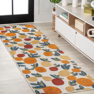 Limone Bold Lemon High-low Indoor/outdoor Area Rug - JONATHAN Y