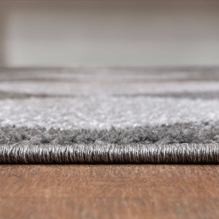Draper Classic Geometric Diamond Pattern Area Rug - JONATHAN Y