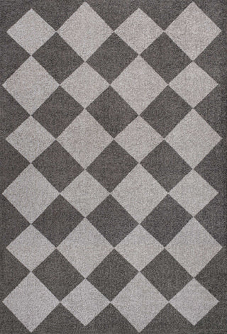 Draper Classic Geometric Diamond Pattern Area Rug - JONATHAN Y
