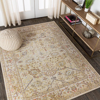 Alba Modern Faded Peshawar Area Rug - JONATHAN Y