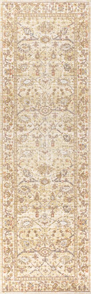 Alba Modern Faded Peshawar Area Rug - JONATHAN Y