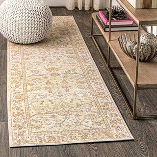 Alba Modern Faded Peshawar Area Rug - JONATHAN Y