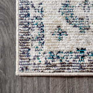 Ankara Vintage Medallion Area Rug - JONATHAN Y