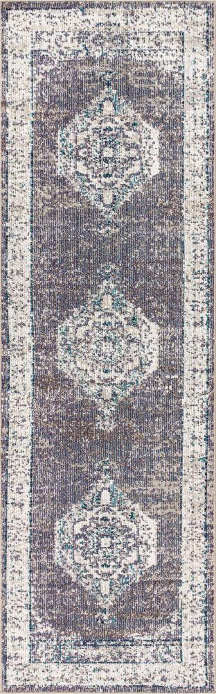 Ankara Vintage Medallion Area Rug - JONATHAN Y