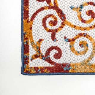 Atrani Scroll Trellis Indoor/outdoor Area Rug - JONATHAN Y