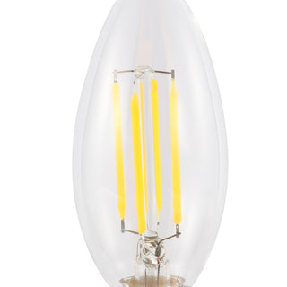 Vintage Non-Dimmable C35-4W LED Edison Glass Bulbs with E12 Base - JONATHAN Y