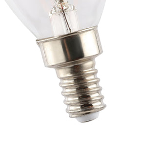 Vintage Non-Dimmable C35-4W LED Edison Glass Bulbs with E12 Base - JONATHAN Y