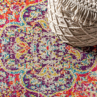 Imara Bohemian Flair Boho Vintage Medallion Area Rug - JONATHAN Y