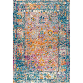 Vibrant bohemian Flair Boho Vintage Medallion Area Rug