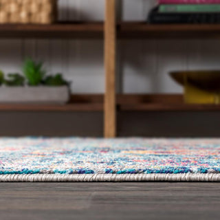 Vibrant bohemian Flair Boho Vintage Medallion Area Rug