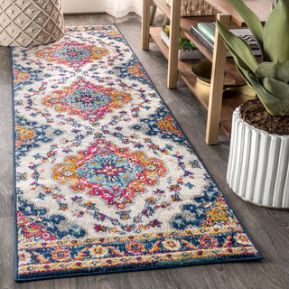 Bohemian Flair Boho Vintage Medallion Area Rug - JONATHAN Y
