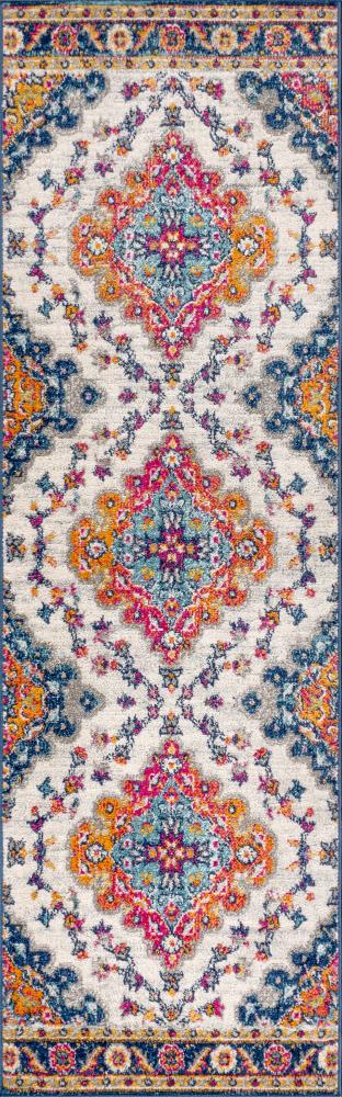Bohemian Flair Boho Vintage Medallion Area Rug - JONATHAN Y