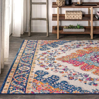 Bohemian Flair Boho Vintage Medallion Area Rug - JONATHAN Y