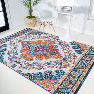 Bohemian Flair Boho Vintage Medallion Area Rug - JONATHAN Y