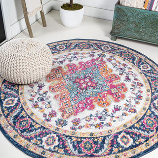 Bohemian Flair Boho Vintage Medallion Area Rug - JONATHAN Y