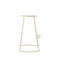 Hula 28.75" Modern Designer Iron Curved Backless Bar Stool