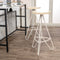 Trinity 30" Modern Industiral Iron Tripod Backless Bar Stool