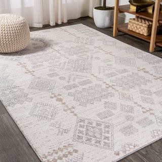 Bhalil Berber Diamond Geometric Area Rug - JONATHAN Y