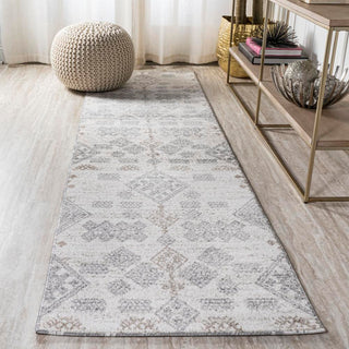Bhalil Berber Diamond Geometric Area Rug - JONATHAN Y