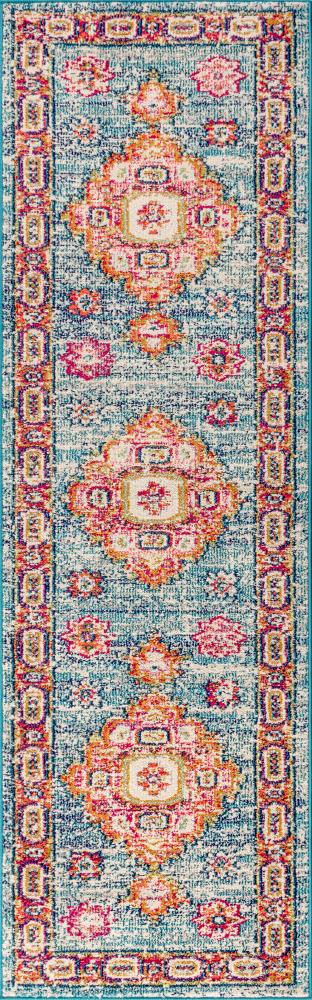 Bpl bohemian Flair Boho Vintage Medallion Area Rug - JONATHAN Y