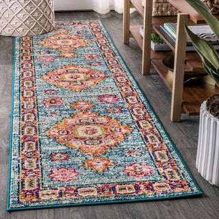 Bpl bohemian Flair Boho Vintage Medallion Area Rug - JONATHAN Y