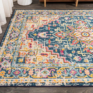 Brooklyn Geometric Medallion Area Rug - JONATHAN Y