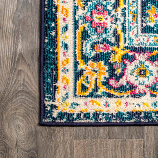 Brooklyn Geometric Medallion Area Rug - JONATHAN Y
