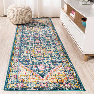 Brooklyn Geometric Medallion Area Rug - JONATHAN Y