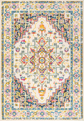 Brooklyn Geometric Medallion Area Rug - JONATHAN Y