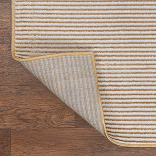 Cole Modern Minimalist Pinstripe High-low Area Rug - JONATHAN Y