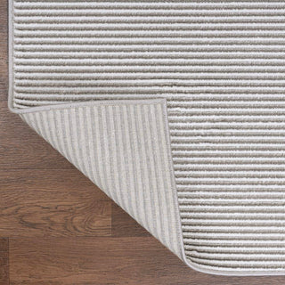 Cole Modern Minimalist Pinstripe High-low Area Rug