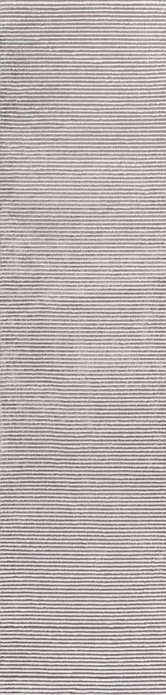 Cole Modern Minimalist Pinstripe High-low Area Rug