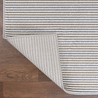 Cole Modern Minimalist Pinstripe High-low Area Rug
