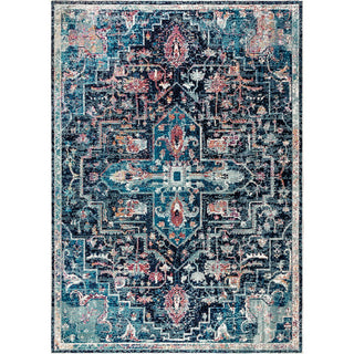 Zafra Vintage Medallion Area Rug